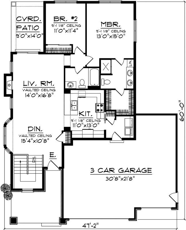 Main Floor Plan: 7-997