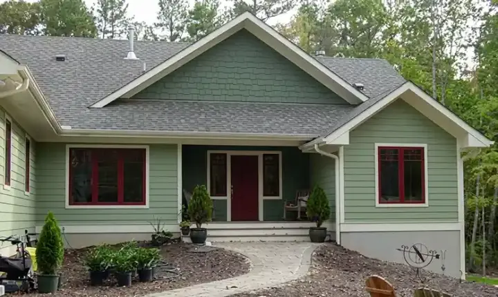 Traditional house plans 70-115 - front exterior, 3,205 sq ft, 4 bed, 3 bath house plans | Monster House Plans
