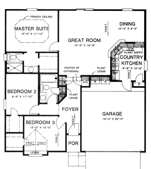 Main Floor Plan: 71-114