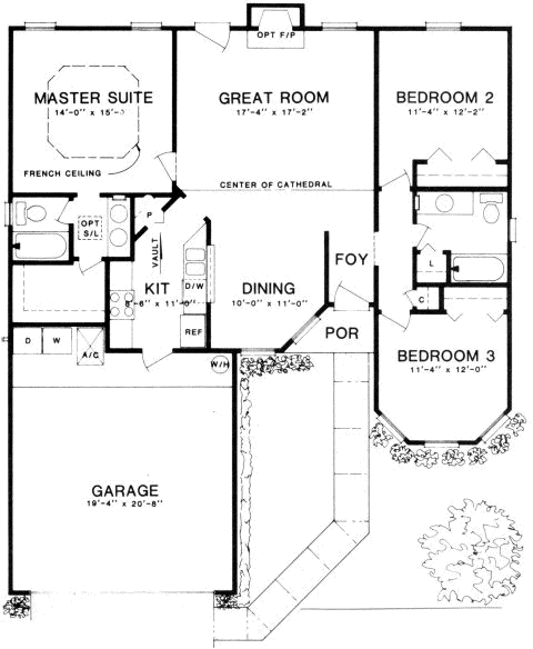 Main Floor Plan: 71-119