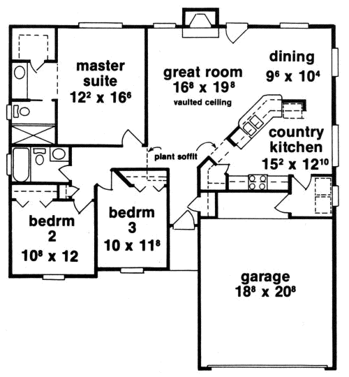 Main Floor Plan: 71-121