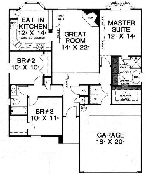 Main Floor Plan: 71-123