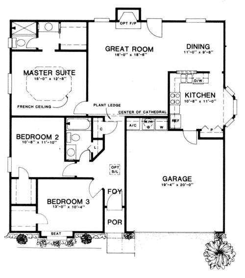 Main Floor Plan: 71-126