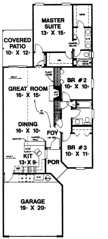 Main Floor Plan: 71-130