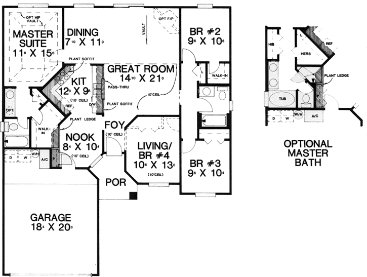 Main Floor Plan: 71-144