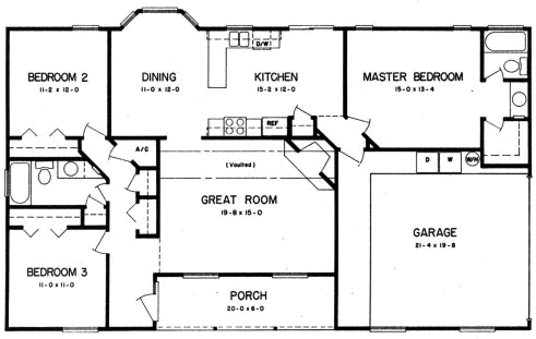 Main Floor Plan: 71-145