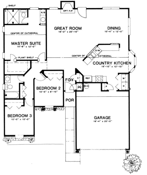 Main Floor Plan: 71-146