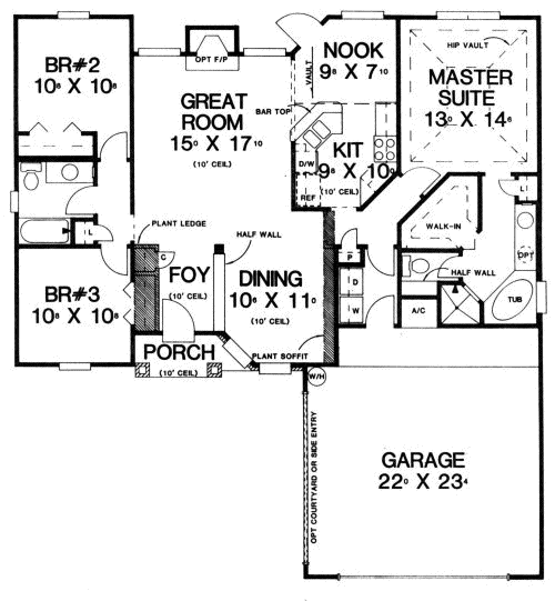 Main Floor Plan: 71-149