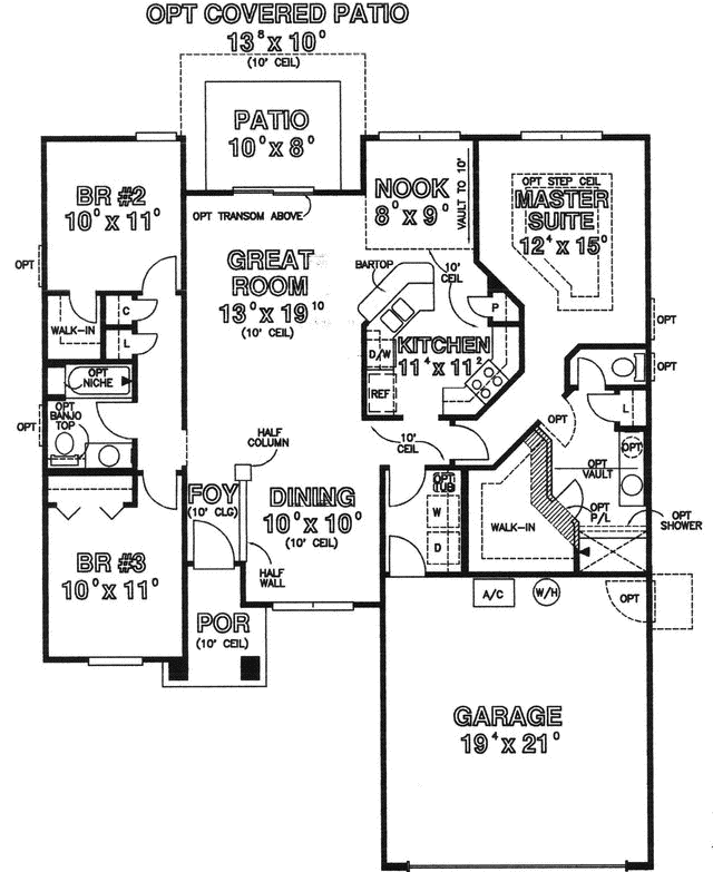 Main Floor Plan: 71-151