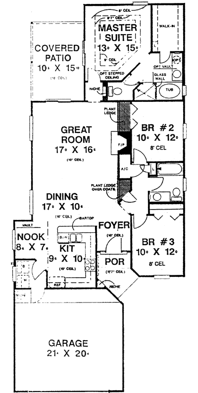 Main Floor Plan: 71-158