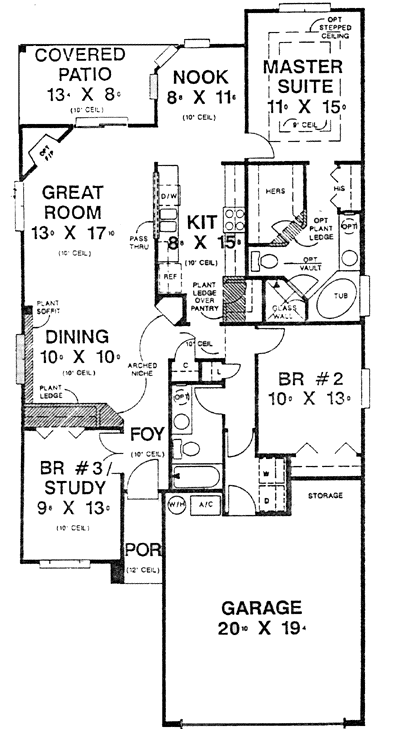 Main Floor Plan: 71-159