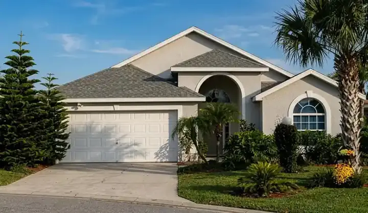 Mediterranean house plans 71-161 - front exterior, 1,556 sq ft, 3 bed, 2 bath house plans | Monster House Plans