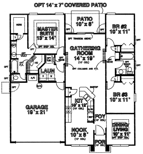 Main Floor Plan: 71-162