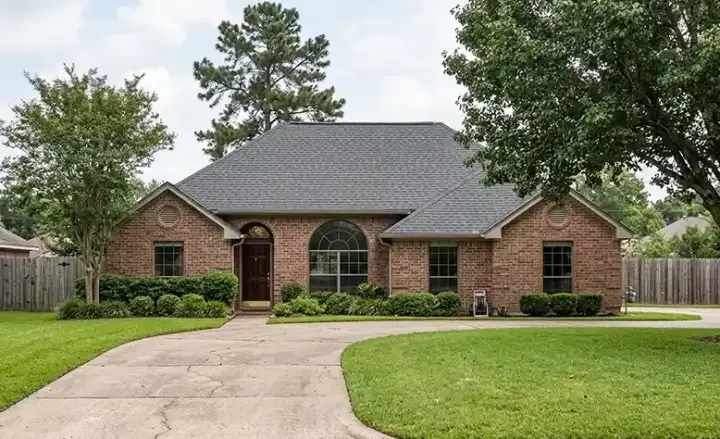 Traditional house plans 71-163 - front exterior, 1,558 sq ft, 3 bed, 2 bath house plans | Monster House Plans