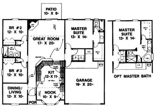 Main Floor Plan: 71-177