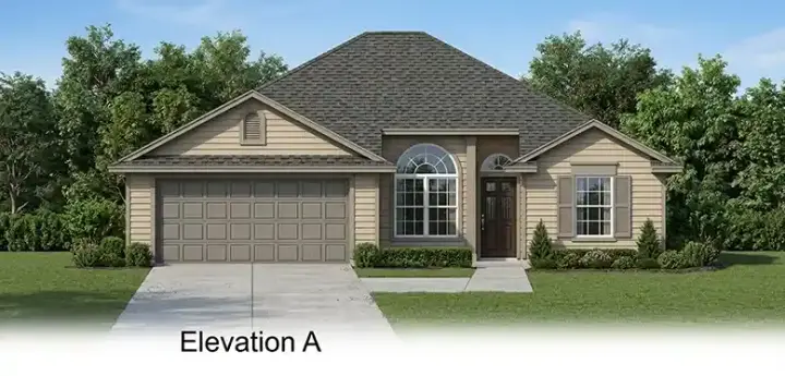 Traditional house plans 71-178 - front exterior, 1,616 sq ft, 3 bed, 2 bath house plans | Monster House Plans