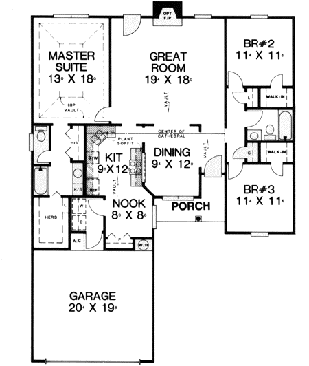 Main Floor Plan: 71-178