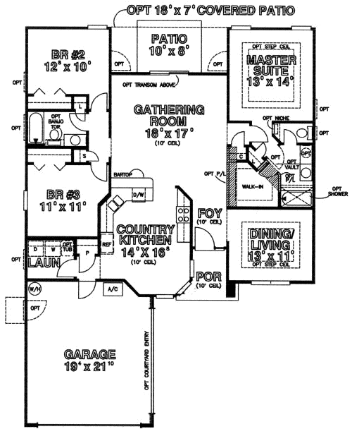 Main Floor Plan: 71-182