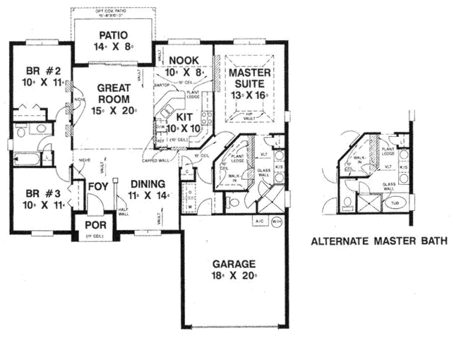 Main Floor Plan: 71-183