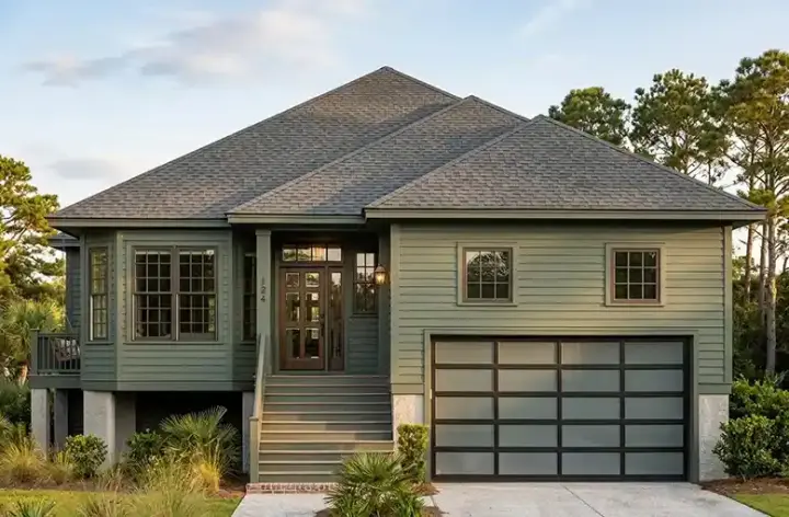 Traditional house plans 71-187 - front exterior, 1,668 sq ft, 3 bed, 2 bath house plans | Monster House Plans