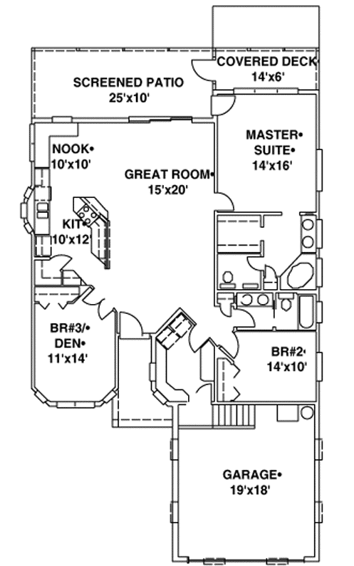 Main Floor Plan: 71-187
