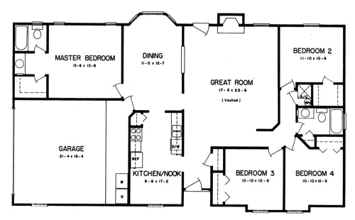 Main Floor Plan: 71-189