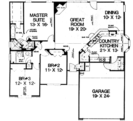 Main Floor Plan: 71-192