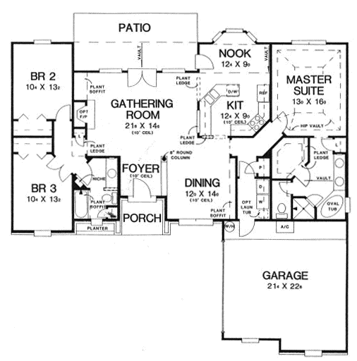 Main Floor Plan: 71-195