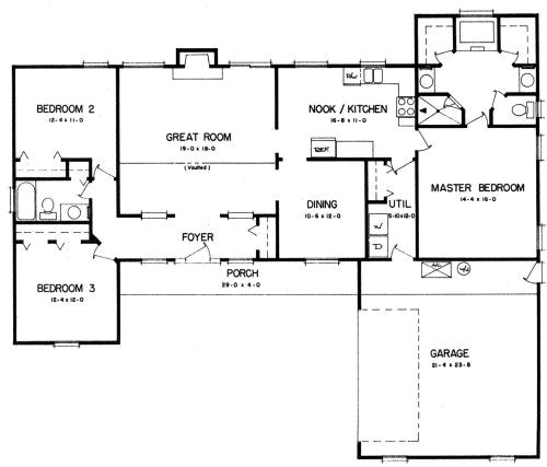 Main Floor Plan: 71-202