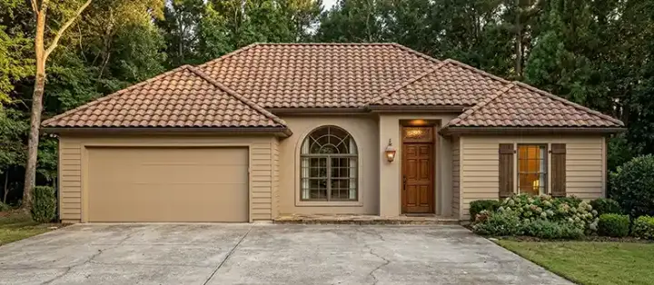 Traditional house plans 71-204 - front exterior, 1,774 sq ft, 4 bed, 2 bath house plans | Monster House Plans