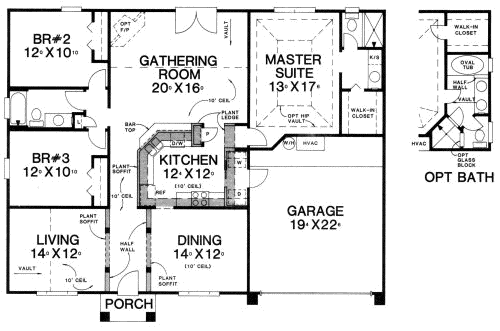 Main Floor Plan: 71-210