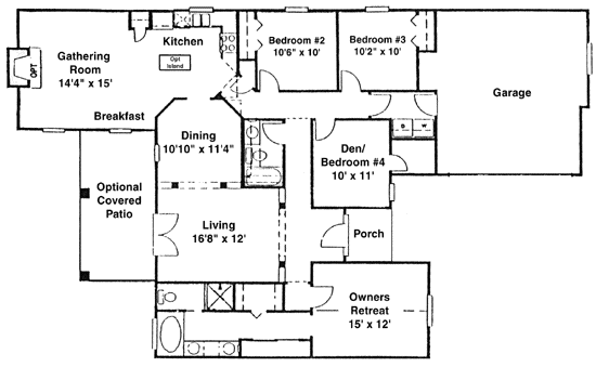 Main Floor Plan: 71-212