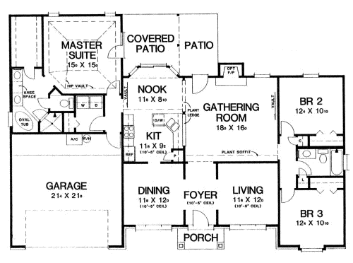 Main Floor Plan: 71-214