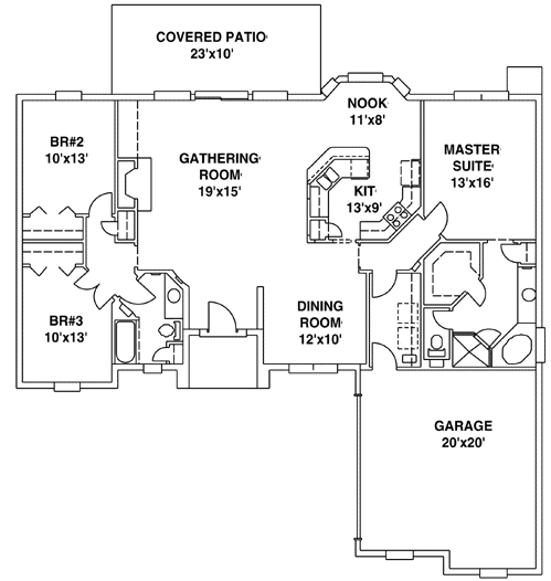 Main Floor Plan: 71-217