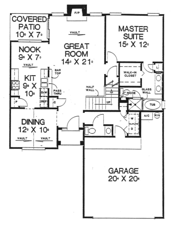 Main Floor Plan: 71-218