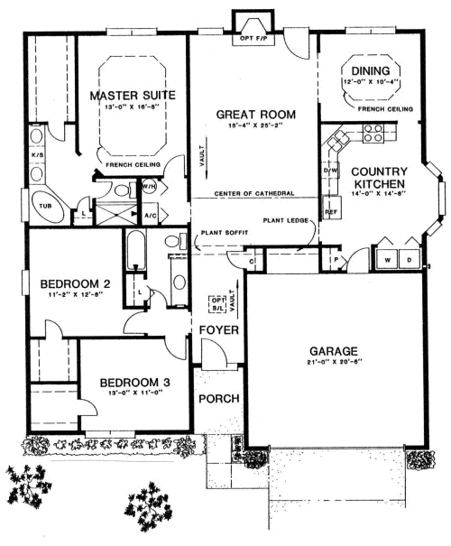 Main Floor Plan: 71-219