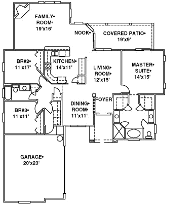 Main Floor Plan: 71-224