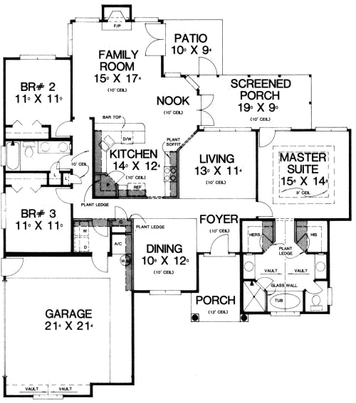 Main Floor Plan: 71-232