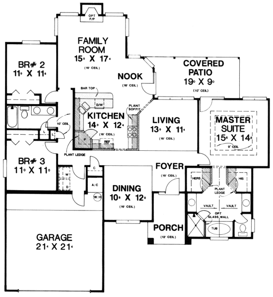 Main Floor Plan: 71-233