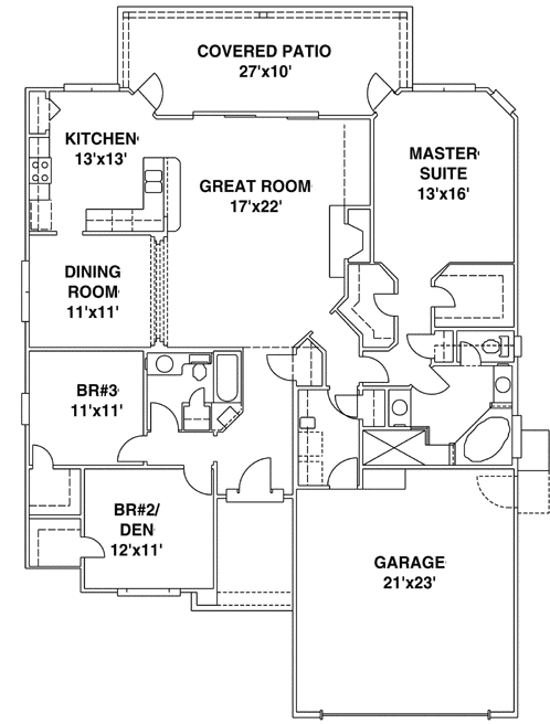 Main Floor Plan: 71-238