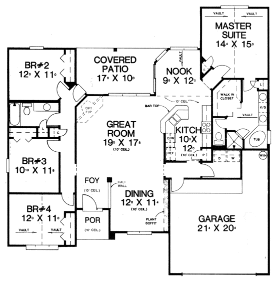 Main Floor Plan: 71-246