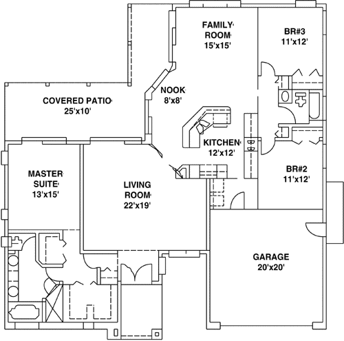 Main Floor Plan: 71-251