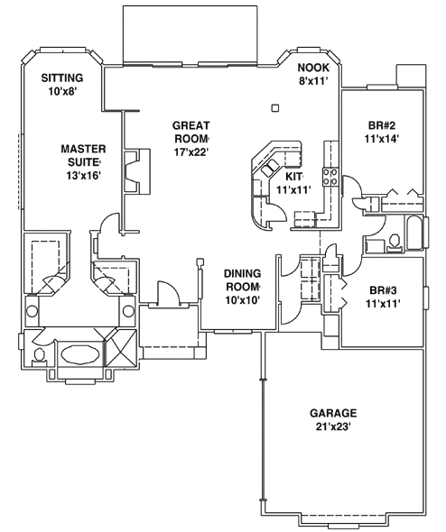 Main Floor Plan: 71-252