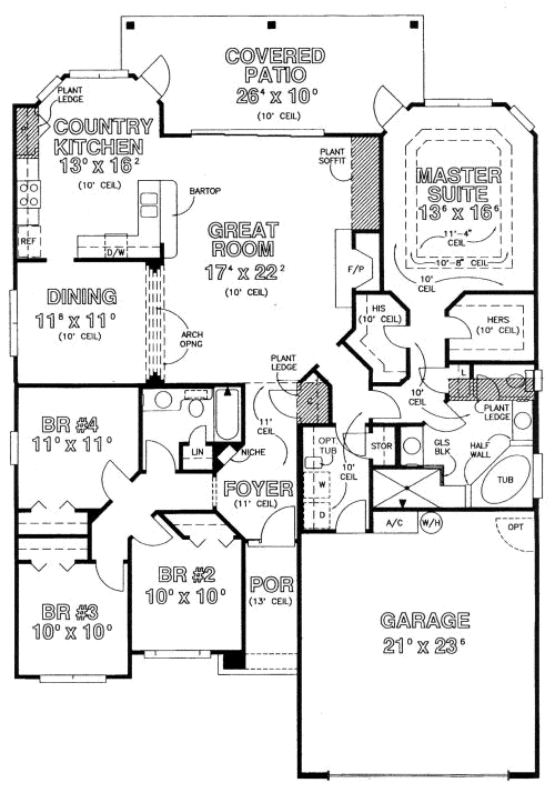 Main Floor Plan: 71-259