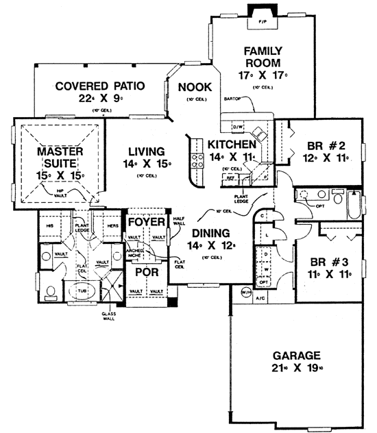 Main Floor Plan: 71-260