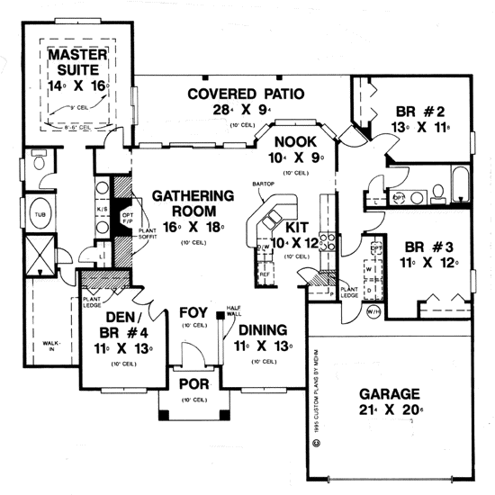 Main Floor Plan: 71-261