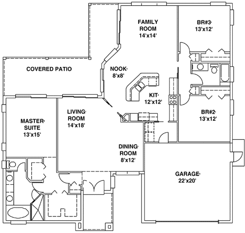 Main Floor Plan: 71-263