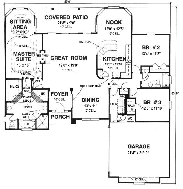Main Floor Plan: 71-264