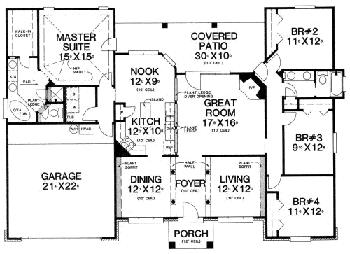 Main Floor Plan: 71-268