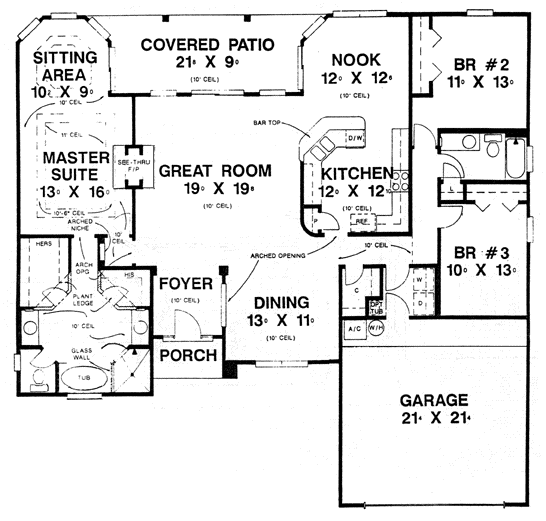 Main Floor Plan: 71-272